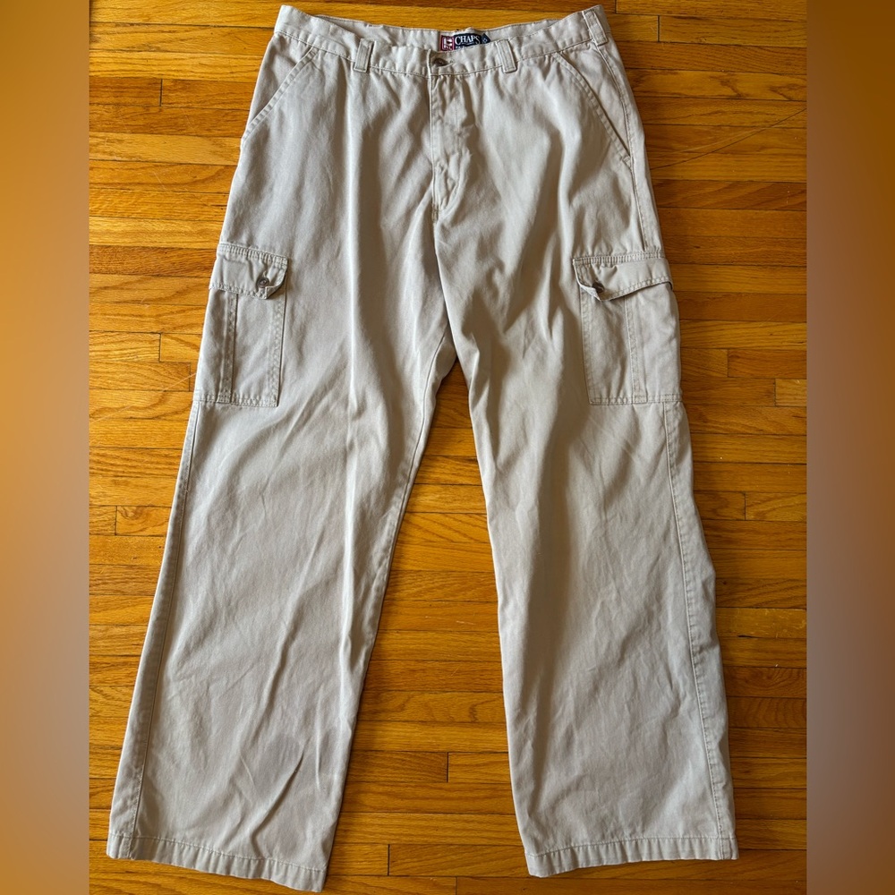 Chaps Khaki Cargo Pants
